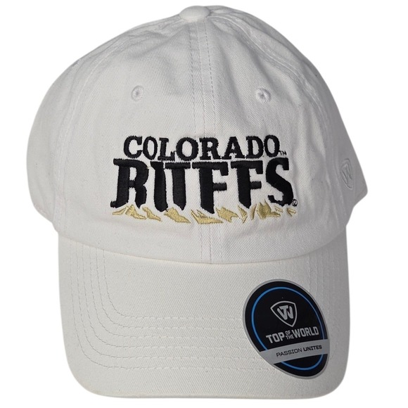 Top of the World Other - Colorado Buffaloes Adjustable Hat White Strapback Dad Cap Top of the World NWT